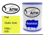 Preview: Fiat, Giallo Sole, PBN / 830: 500ml Lackdose, von ATW Autoteile West.